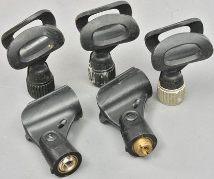 various-Beyer,Shure,Sony mic clips -Genesis